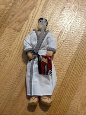 SAMURAI JACK TOYWORKS PLUSH CARTOON NETWORK 2001 VINTAGE Y2K White Robe HTF